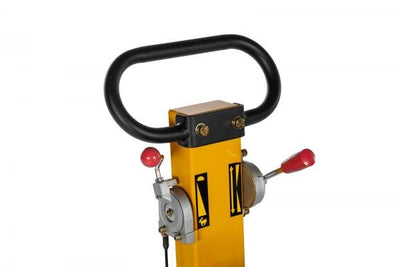 Lumag Benzin-Rüttelplatte RP 200 HPC inkl. Gummimatte und Fahrwerk