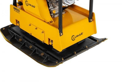 Lumag Benzin-Rüttelplatte RP 300 HPCA inkl. Gummimatte und Fahrwerk - Modell 2025