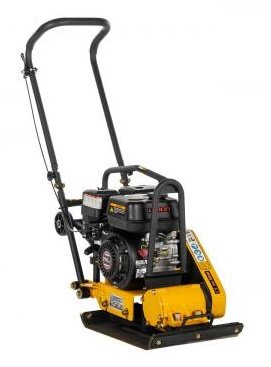 Lumag Benzin-Rüttelplatte RP 700 PRO inkl. Gummimatte und Fahrwerk - Modell 2025