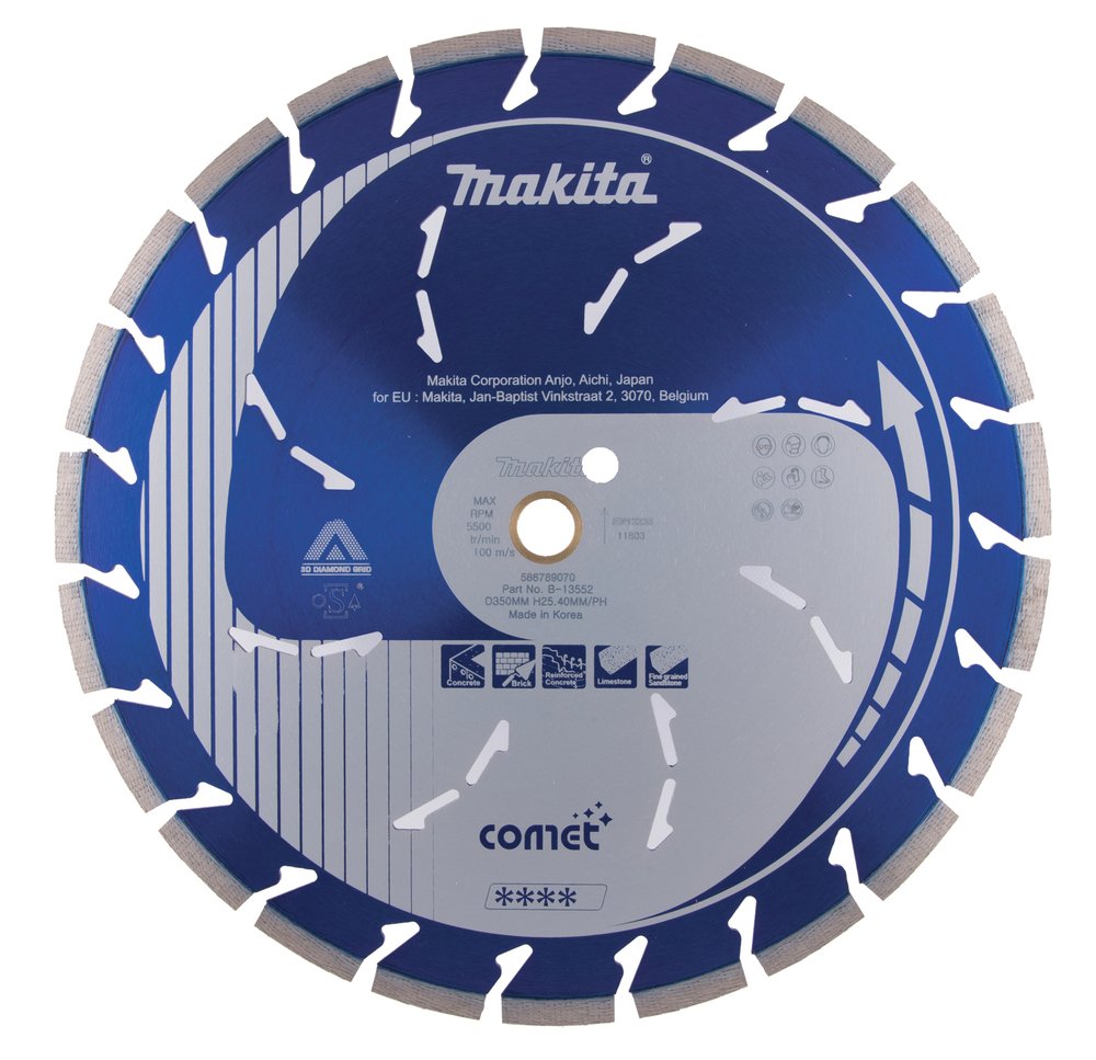 Makita Diamantscheibe "COMET" B-13552