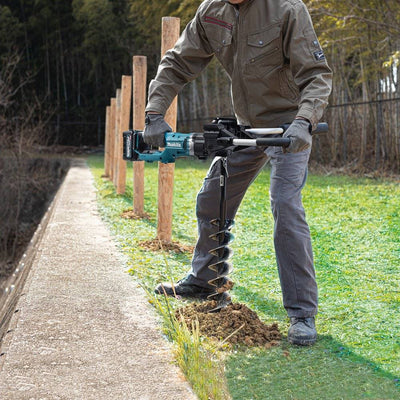 Makita Akku-Erdbohrer DG002GZ mit 2 x 4 Ah Akku und Ladegerät - Modell 2025