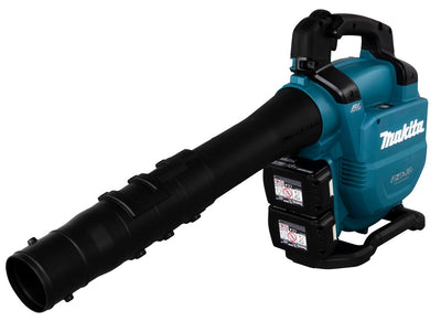 Makita Akku-Laubbläser und -sauger DUB363PT2V mit 2 x 5 Ah Akku und Doppel-Ladegerät - Modell 2025