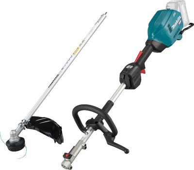 Makita Akku-Multifunktions-Antrieb 40 V max. UX01GZ01 mit Sensenaufsatz EM404MP - ohne Akku und Ladegerät - Modell 2025