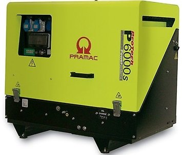 Pramac Diesel-Schallschutz-Stromerzeuger P 6000S - PF532SY400S Iso/Großtank/Leise