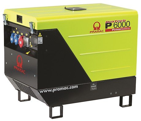 Pramac Diesel-Stromerzeuger P 6000 - PF572TY400J Iso/Großtank