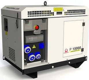Pramac Benzin-Stromerzeuger P 15000 - PF153SHBZ09 Iso/Großtank