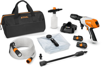 STIHL Akku-Druckreiniger Set RCA 20, mit 2x Akku AS 2 und Ladegerät AL 1