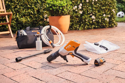 STIHL Akku-Druckreiniger Set RCA 20, mit 2x Akku AS 2 und Ladegerät AL 1