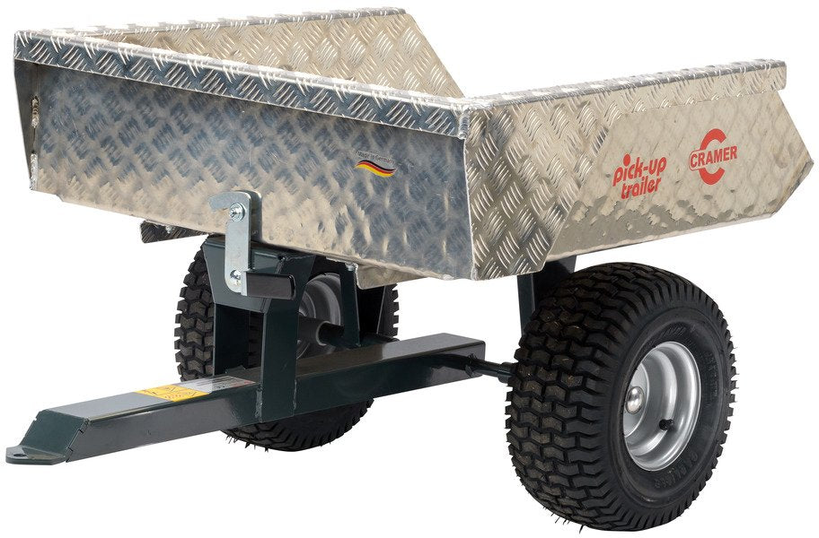 Remarc Anhänger GT-Trailer, kippbar - mit Wanne aus Aluminium Riffelblech