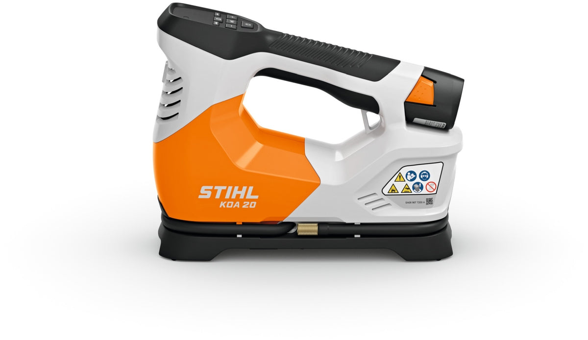 STIHL Akku-Kompressor Set KOA 20, mit Akku AS 2 und Ladegerät AL 1