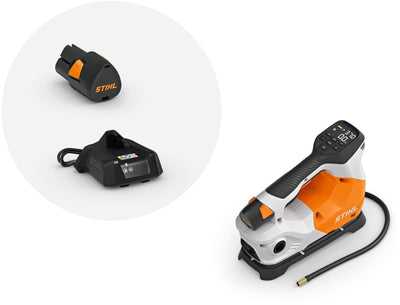 STIHL Akku-Kompressor Set KOA 20, mit Akku AS 2 und Ladegerät AL 1 - Modell 2025