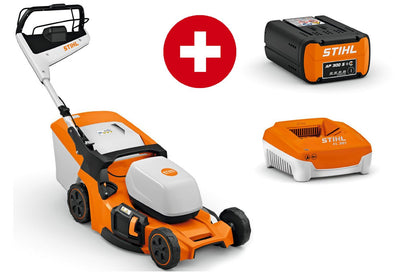 STIHL Akku-Rasenmäher RMA 453 PV, Set mit AP 300 S + AL 301 - Modell 2025