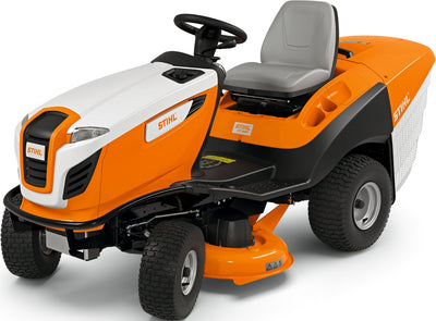 STIHL Rasentraktor RT 5097 Winterpaket mit Schneeschild und Schneeketten