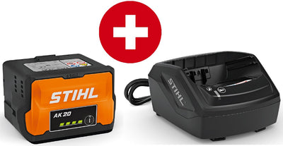 STIHL Starter Set mit Akku AK 20 und Ladegerät AL 101