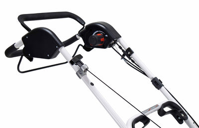 Sabo Benzin-Rasenmäher mit Radantrieb 43-VARIO White Edition limitierte Sonderedition - Modell 2025