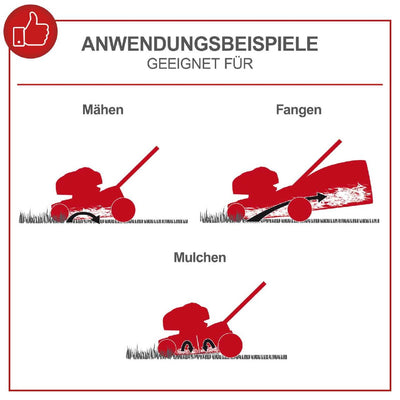 Scheppach Benzin-Rasenmäher mit Radantrieb MS132-42 - Modell 2025