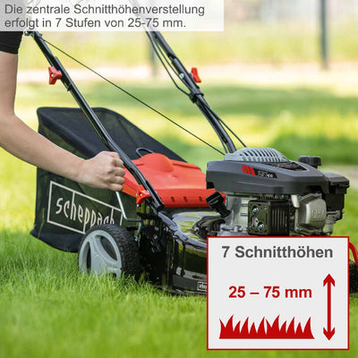 Scheppach Benzin-Rasenmäher mit Radantrieb MS132-42 - Modell 2025