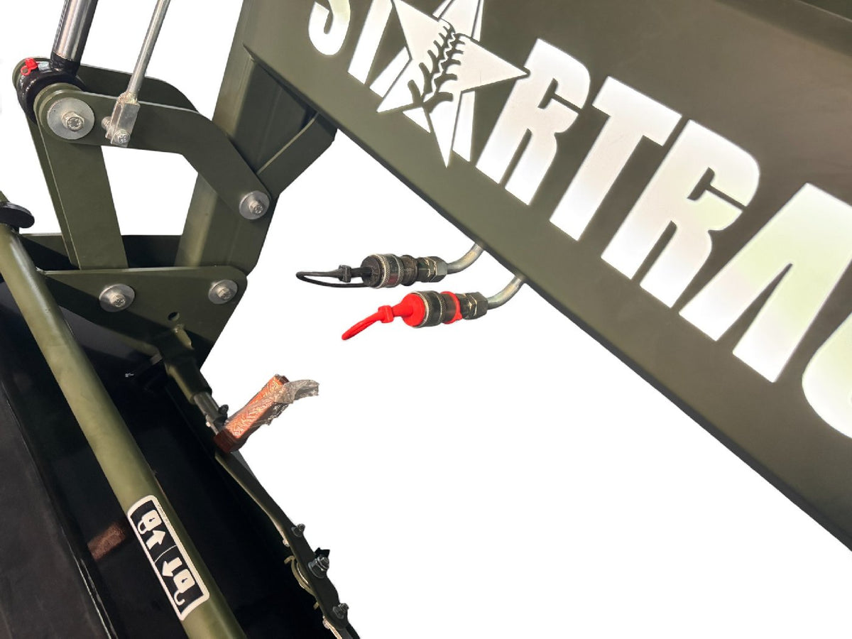 Startrac Allrad-Kleintraktor 26 mit Galaxy-Garden-Pro-Bereifung + Frontlader inklusive Schaufel