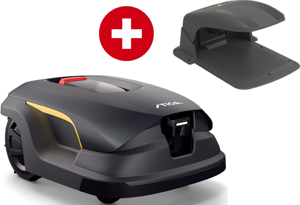 Stiga kabelloser Mähroboter A 100v - mit kostenloser Abdeckung