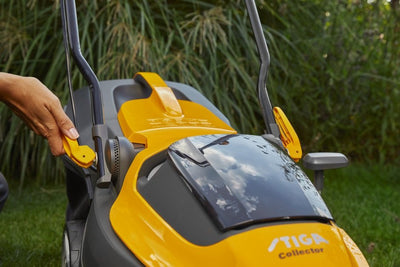 Stiga Akku-Rasenmäher Collector 136e Kit - mit 2 x 2 Ah Akku und Doppel-Ladegerät - Modell 2025