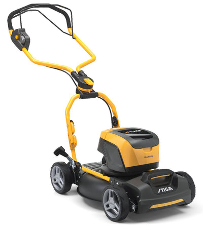 Stiga Akku-Rasenmäher Multiclip 547e S Kit - mit 2 Akku`s und Ladegerät