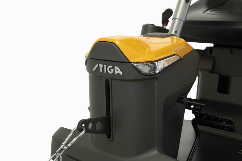 Stiga Frontmäher Park 500 W mit Mähwerk Combi Pro 100 Q Plus