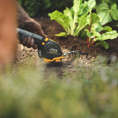 Stiga Akku-Gras- und Strauchschere SGM 102 AE - mit Akku und Ladegerät