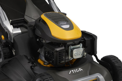 Stiga Benzin-Rasenmäher mit Radantrieb Twinclip 950 V - Modell 2025
