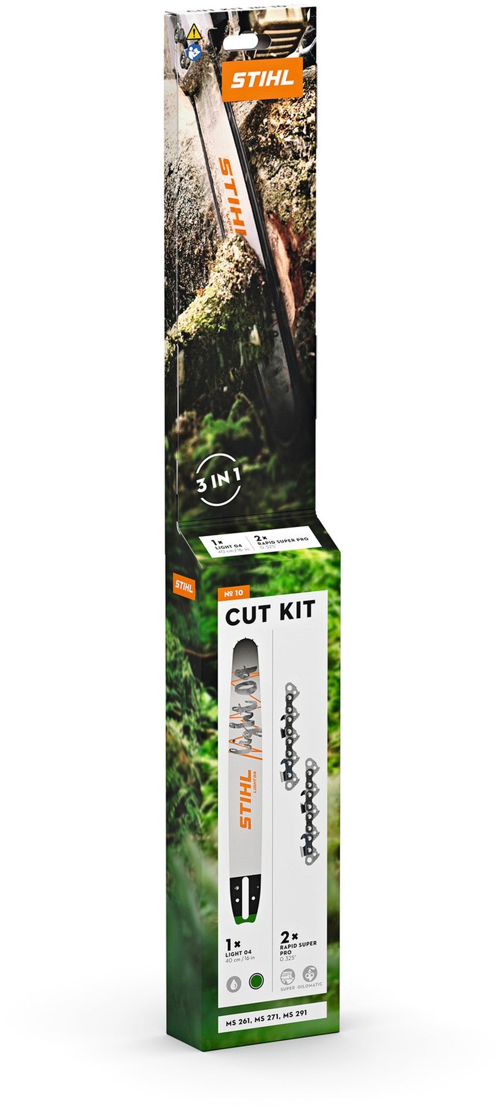 STIHL Sägeketten-Führungsschienen-Set Cut Kit 10