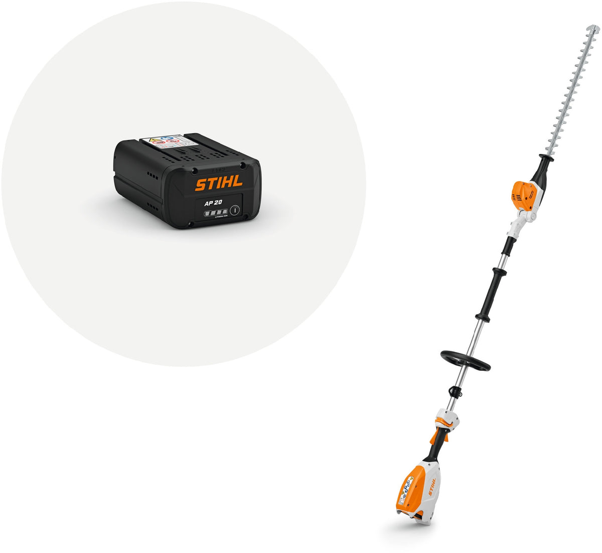 STIHL Akku-Heckenschere HLA 66 Set mit Akku AP 20