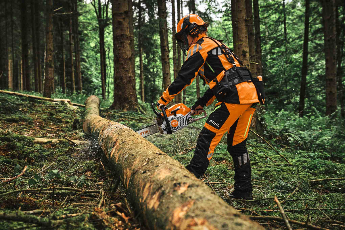 STIHL Profi-Benzin-Motorsäge MS 300 C-M VW, RS Pro, Schienenlänge 40 cm