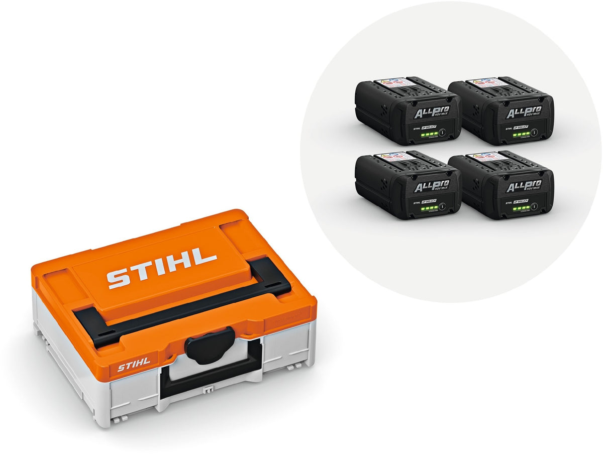 STIHL Power Box 4 mit 4x AP 300.0 P