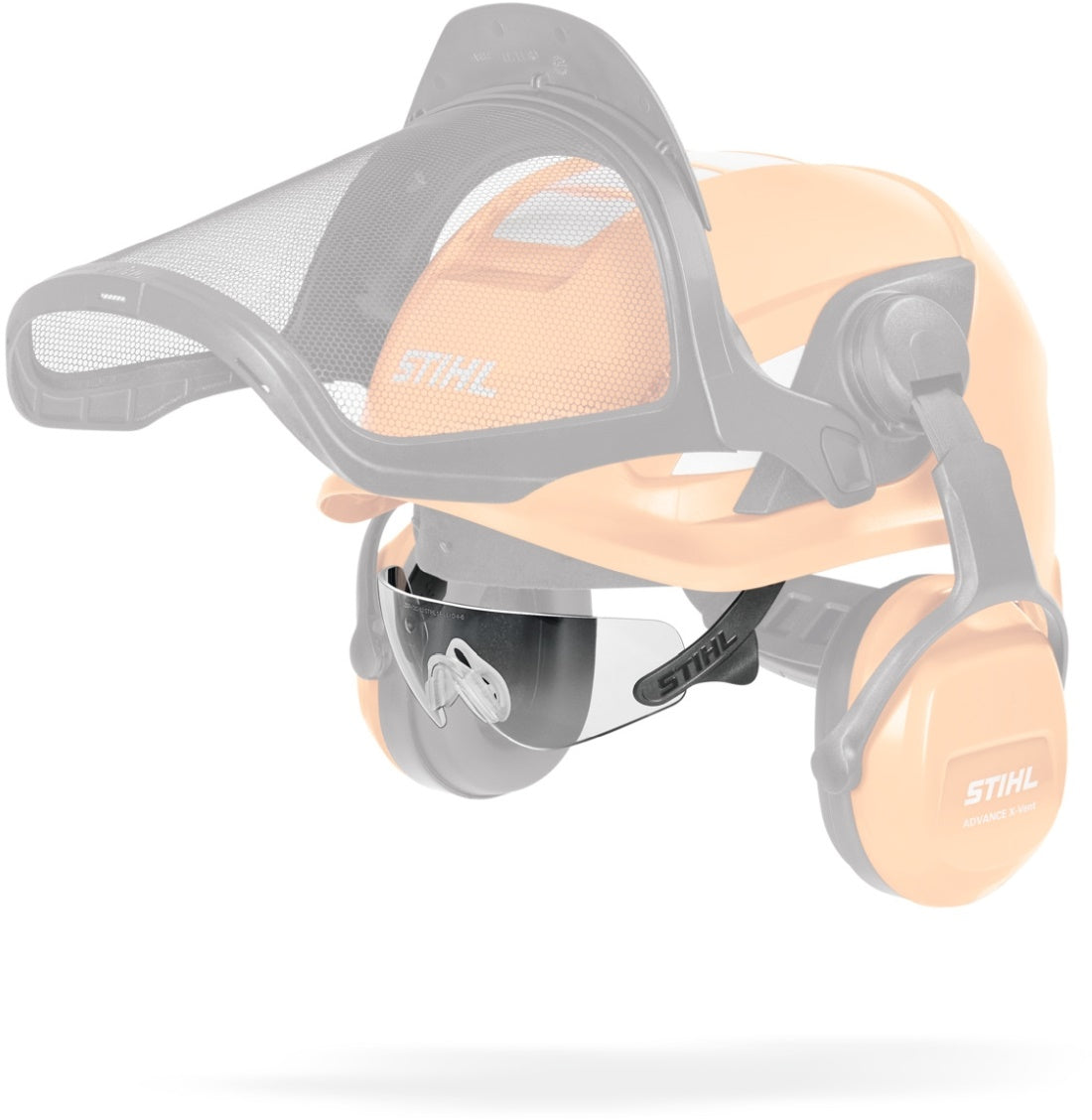 STIHL Integrierte Helmbrille transparent
