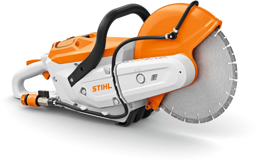 STIHL Akku-Trennschleifer TSA 300, ohne Akku und Ladegerät mit 300 mm Kunstharz-Trennscheibe für Baustahl