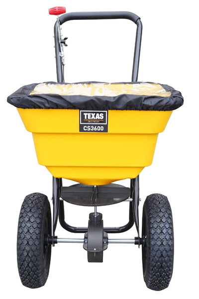 Texas Zentrifugalstreuer / Handstreuwagen CS 3600 inkl. Abdeckung - Modell 2025