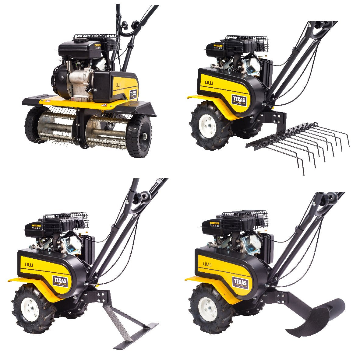 Texas Motorhacke Lilli 345TG Dual-Shaft - Versandrückläufer
