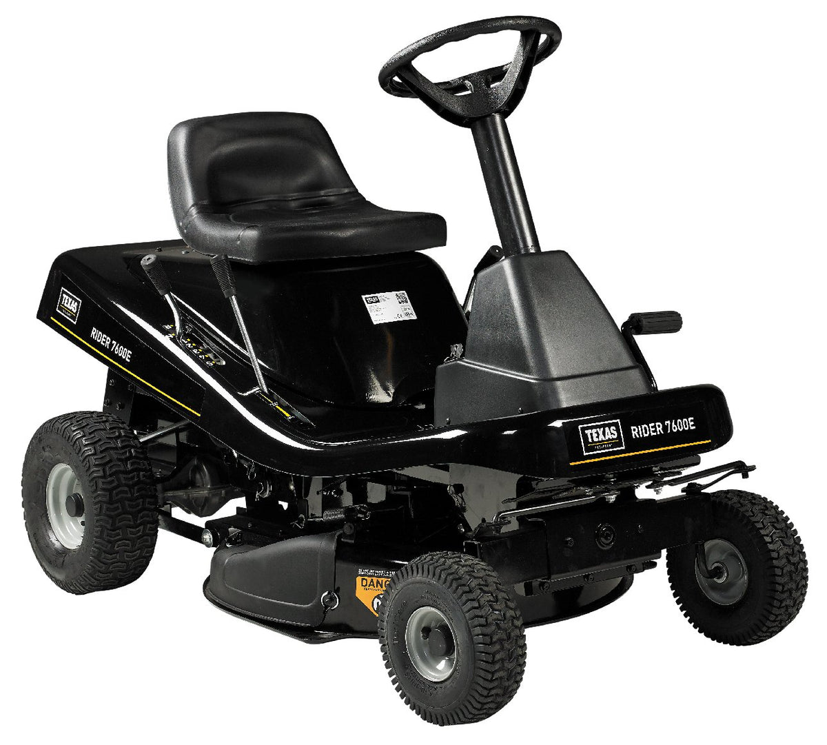 Texas Aufsitzmäher Rider 7600E 2in1 inkl. Mulchkit