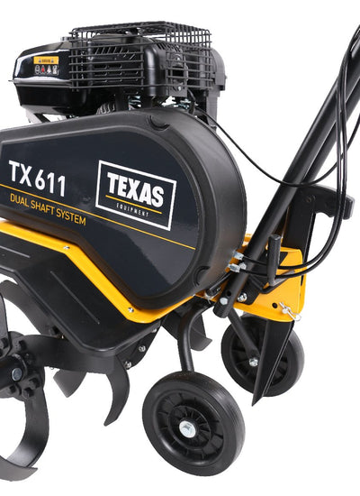 Texas Motorhacke TX 611TG DUAL SHAFT - Modell 2025