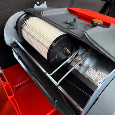 Tielbürger Kehrmaschine tks14 mit integriertem Filter der Klasse M