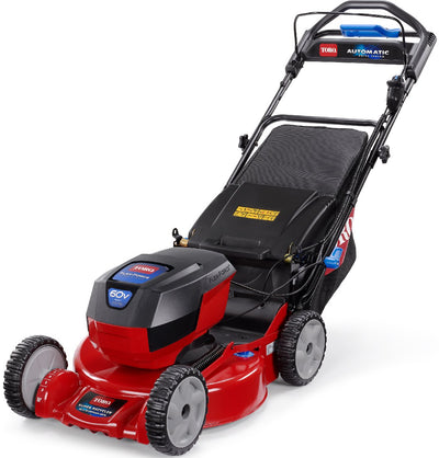 Toro Akku-Rasenmäher eSuper Recycler eC48A  48 cm Rasenmäher - Set mit 6 Ah Akku und Ladegerät - Modell 2025