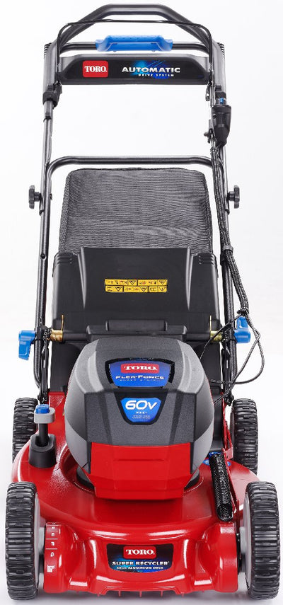 Toro Akku-Rasenmäher eSuper Recycler eC48A  48 cm Rasenmäher - Set mit 6 Ah Akku und Ladegerät - Modell 2025