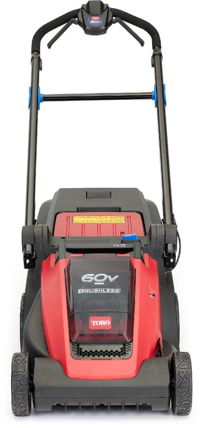 Toro Akku-Rasenmäher eMulticycler eL43VST 43 cm Rasenmäher - Set mit 4 Ah Akku und Ladegerät - Modell 2025
