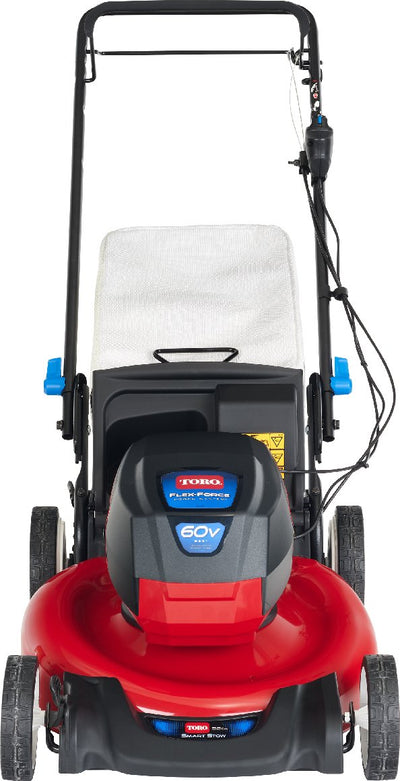 Toro Akku-Rasenmäher eRecycler eS52VST 52 cm Rasenmäher - Set mit 6 Ah Akku und Ladegerät