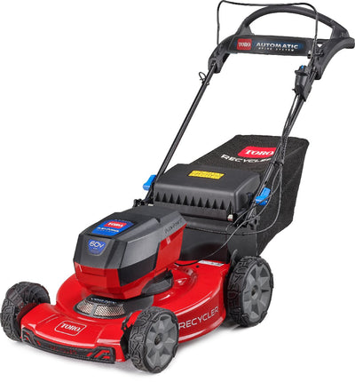 Toro Akku-Rasenmäher eRecycler eS55AST 55 cm Rasenmäher - Set mit 6 Ah Akku und Ladegerät - Modell 2025
