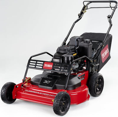 Toro Benzin-Rasenmäher mit Radantrieb TurfMaster HDX - Versandrückläufer  - mit Kratzern am Holm