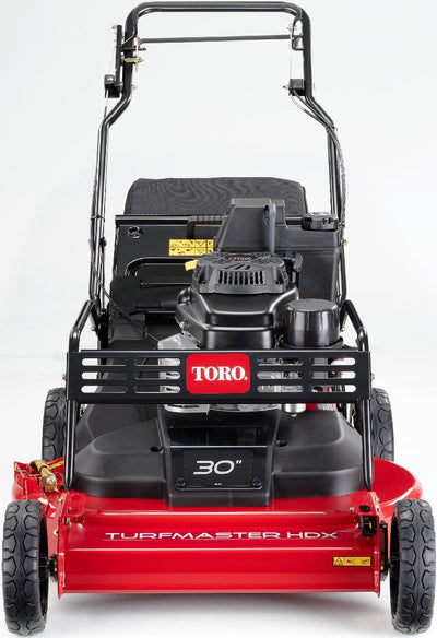 Toro Benzin-Rasenmäher mit Radantrieb TurfMaster HDX - Versandrückläufer  - mit Kratzern am Holm