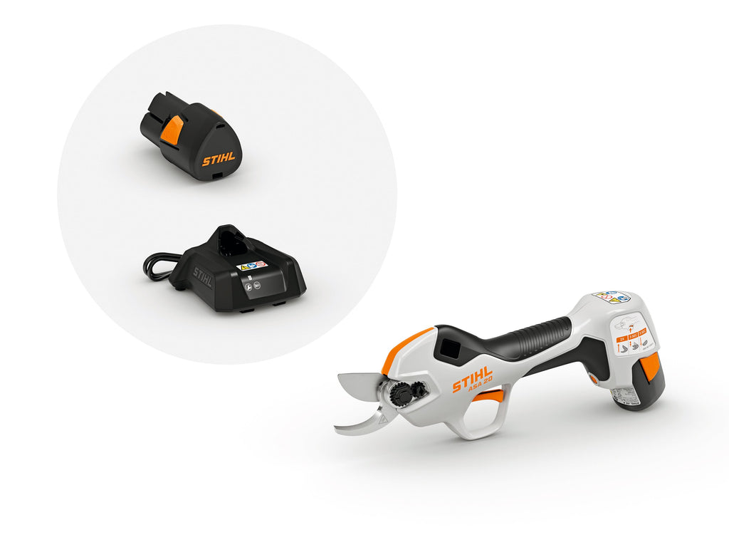 STIHL Akku Astschere ASA 20, mit Akku AS 2 und Ladegerät AL1