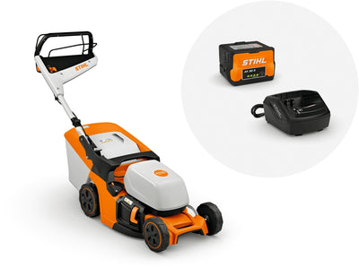 STIHL Akku-Rasenmäher RMA 443 V, mit Akku AK 30 und Ladegerät AL 101 - Modell 2025