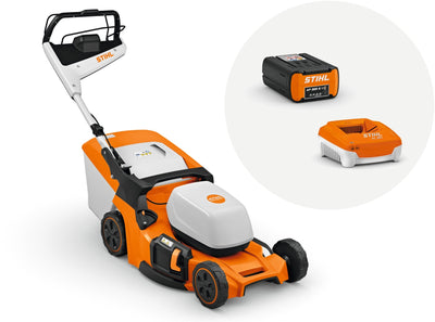 STIHL Akku-Rasenmäher RMA 453 PV, Set mit AP 300 S + AL 301 - Modell 2025