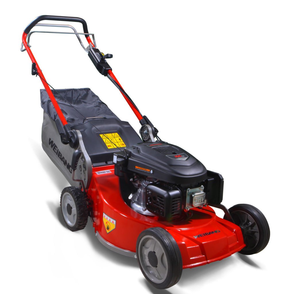 Weibang Benzin-Rasenmäher WB 486 SC AL - Aluminiumgehäuse